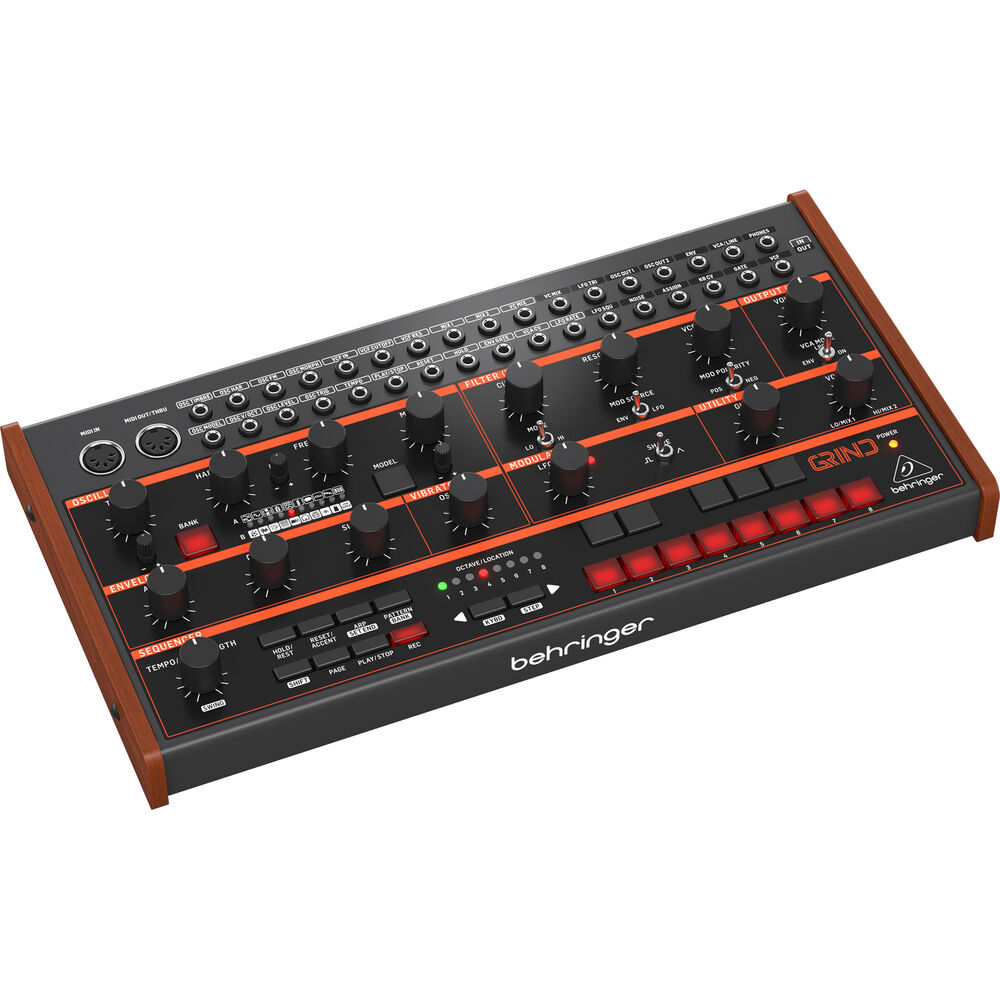 Синтезатор Behringer GRIND Hybrid Semi-Modular Synthesizer GRIND
Синтезатор Behringer GRIND Hybrid Semi-Modular Synthesizer GRIND