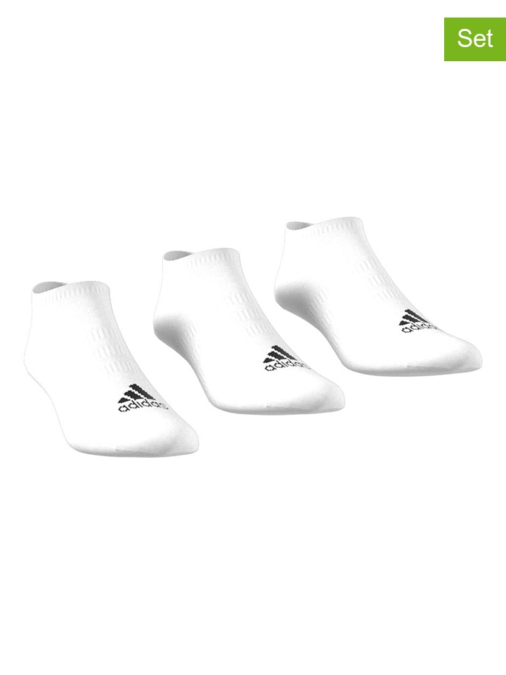 Adidas Комплект из 3 пар: функциональные носки белого цвета
Adidas Комплект из 3 пар: функциональные носки белого цвета