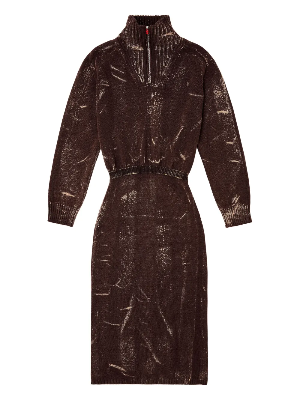 Платье миди M-MARCELLE с высоким воротником Diesel, коричневый
Платье миди M-MARCELLE с высоким воротником Diesel, коричневый