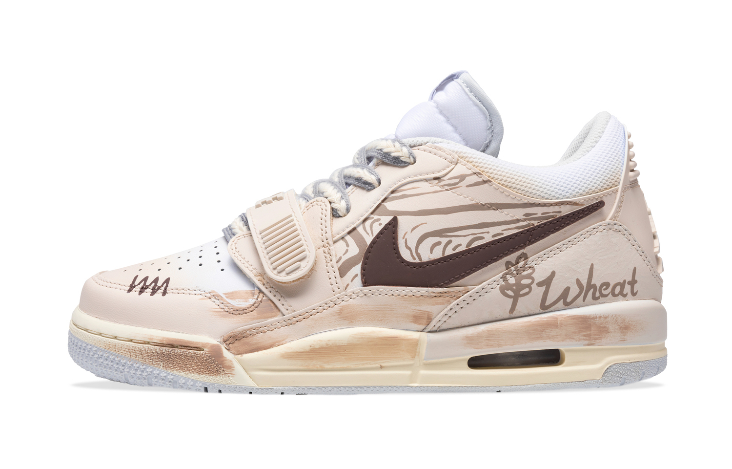 Кроссовки баскетбольные мужские низкие винтажные Jordan бежево-желтые с амортизацией Legacy, противоскользящей и износостойкой подошвой
Кроссовки баскетбольные мужские низкие винтажные Jordan бежево-желтые с амортизацией Legacy, противоскользящей и износостойкой подошвой