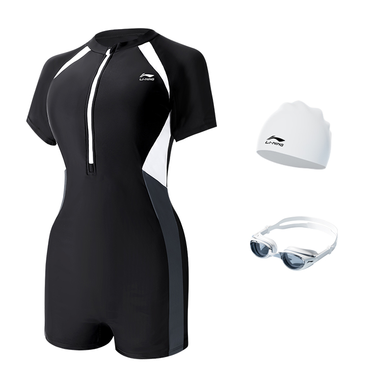 LINING Купальник слитный Women's Black White Gray
LINING Купальник слитный Women's Black White Gray