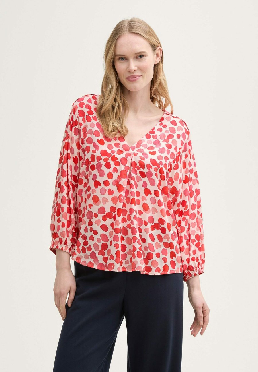 Блуза TOM TAILOR Blouse, Rose Red Heart Print/Red
Блуза TOM TAILOR Blouse, Rose Red Heart Print/Red