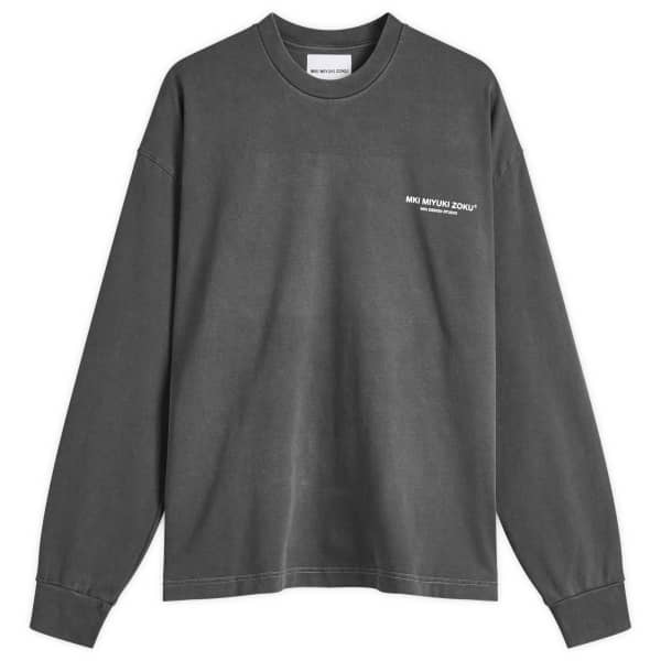 Футболка с длинным рукавом от студии дизайна Mki Mki Miyuki-Zoku, черный
Футболка с длинным рукавом от студии дизайна Mki Mki Miyuki-Zoku, черный