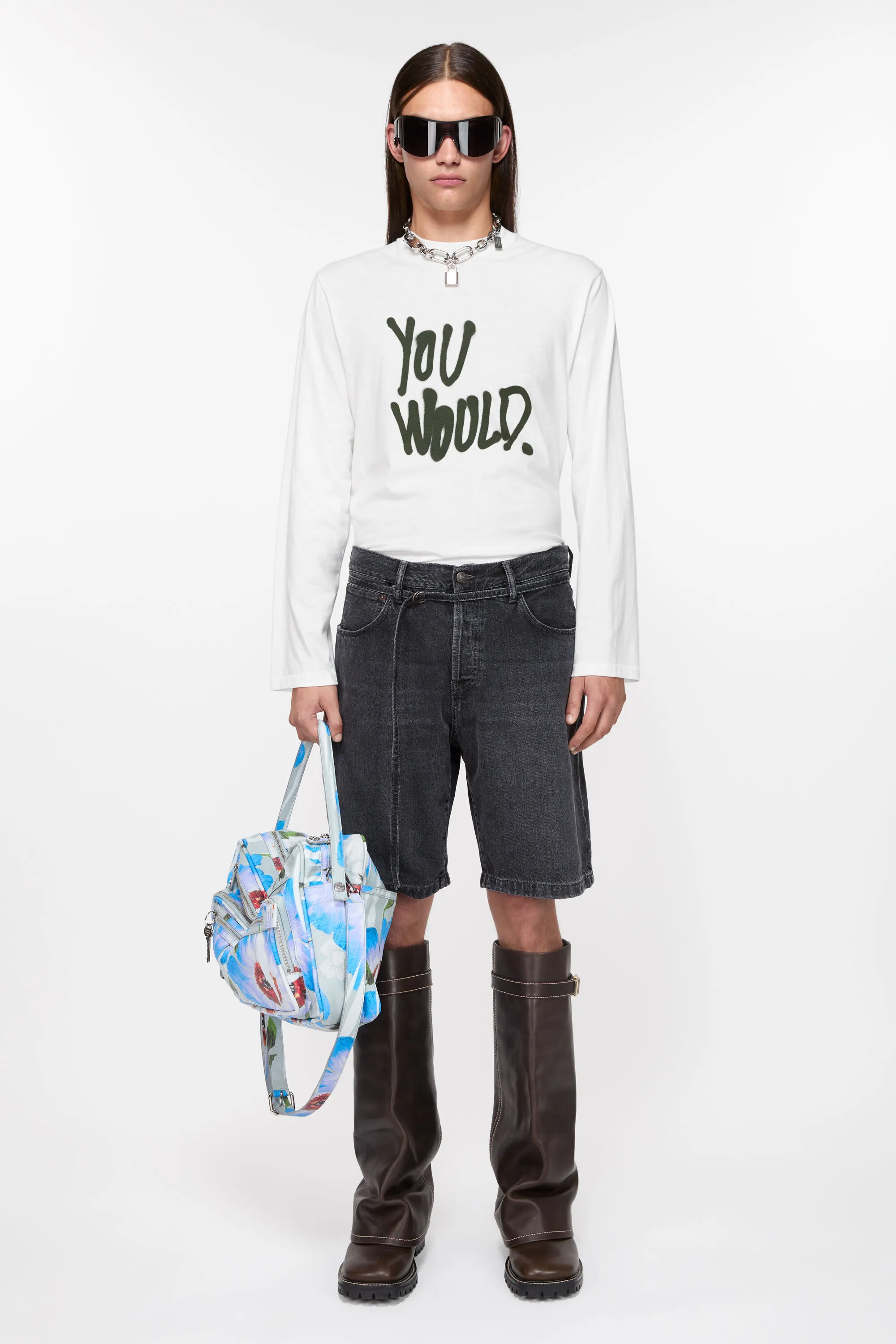 Джинсовые шорты свободного кроя Acne Studios, черный
Джинсовые шорты свободного кроя Acne Studios, черный