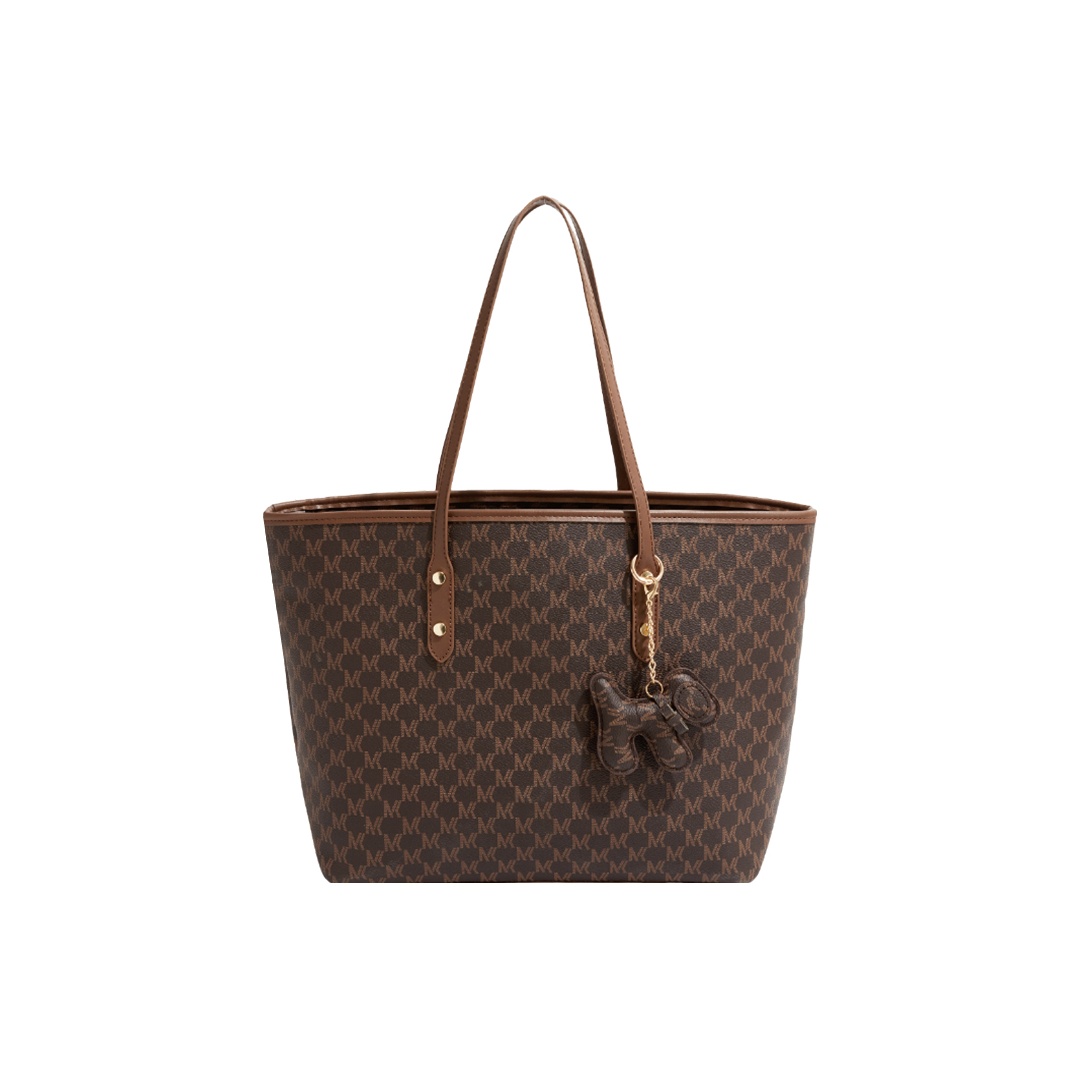 DCLOUD Женская кожаная сумка через плечо, Coffee with Charm
DCLOUD Женская кожаная сумка через плечо, Coffee with Charm