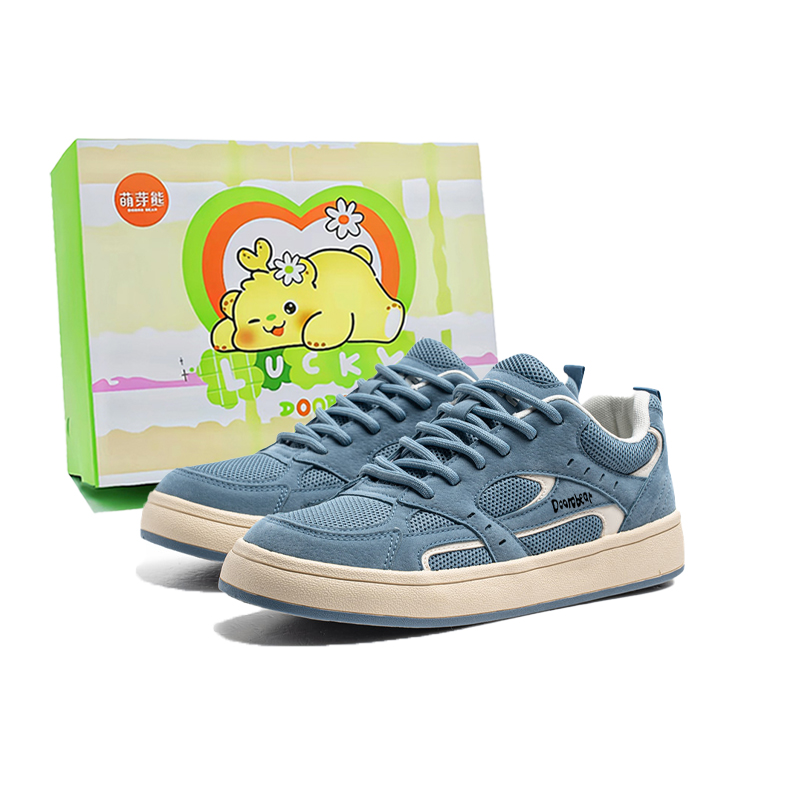 Мужские кроссовки для скейтбординга, увеличивающие рост, устойчивые к истиранию, легкие, дышащие, нескользящие, с низким верхом Budding Bear, Haze Blue
Мужские кроссовки для скейтбординга, увеличивающие рост, устойчивые к истиранию, легкие, дышащие, нескользящие, с низким верхом Budding Bear, Haze Blue