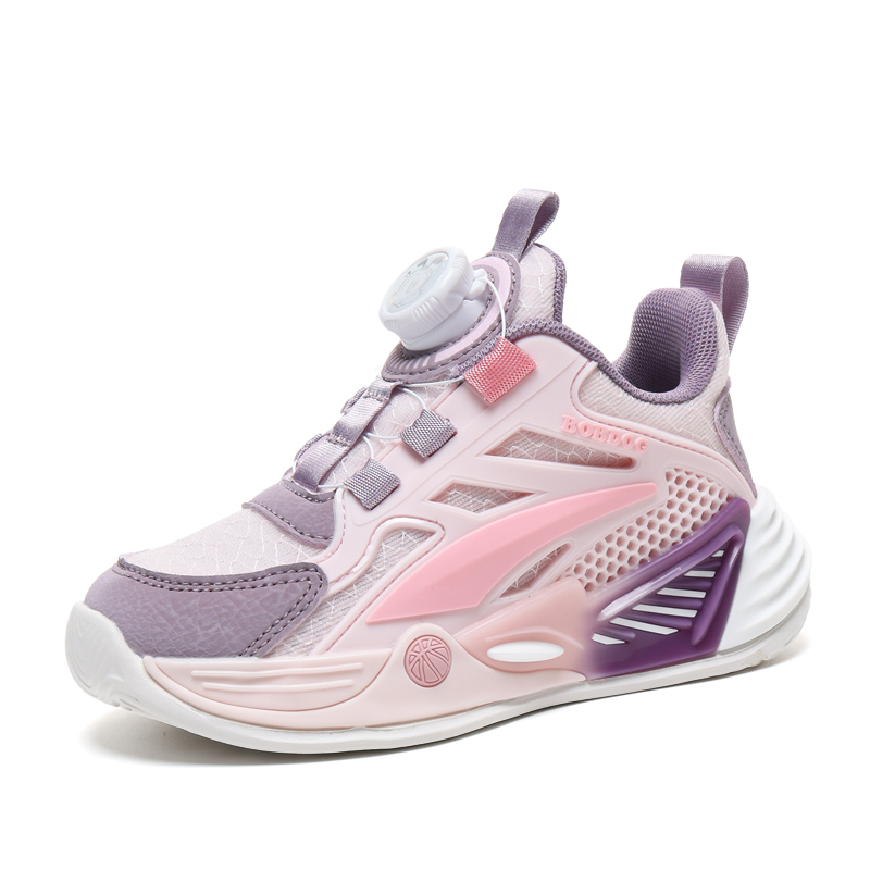 Кроссовки для бега для детей среднего с противоскользящей подошвой и защитой от ударов BOBDOG, розовый/фиолетовый
Кроссовки для бега для детей среднего с противоскользящей подошвой и защитой от ударов BOBDOG, розовый/фиолетовый