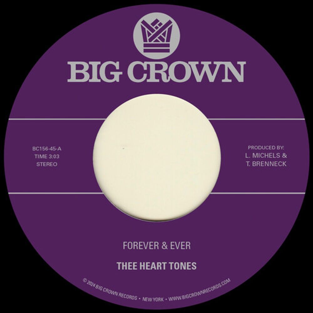 Виниловая пластинка LP Forever & Ever / Sabor a Mi (7") - Thee Heart Tones
Виниловая пластинка LP Forever & Ever / Sabor a Mi (7") - Thee Heart Tones