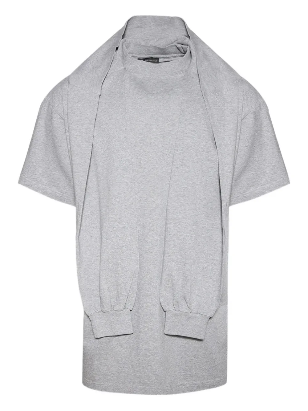 Многослойная футболка Incognito с капюшоном BALENCIAGA, серый
Многослойная футболка Incognito с капюшоном BALENCIAGA, серый