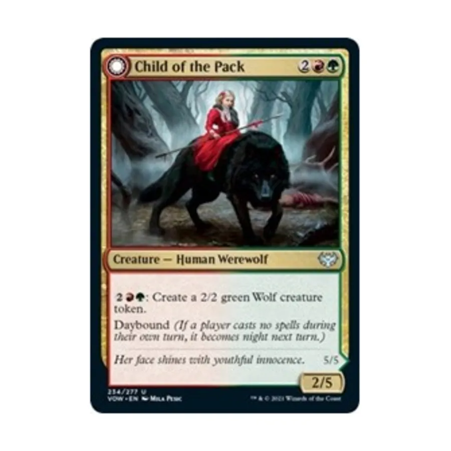 CCG Дитя стаи (U), MTG - Innistrad: Crimson Vow
CCG Дитя стаи (U), MTG - Innistrad: Crimson Vow