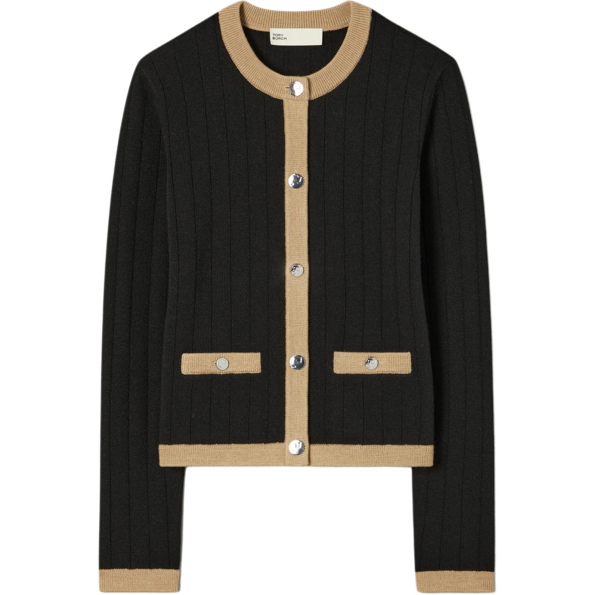 Кашемировый свитер женский Tory Burch, черный
Кашемировый свитер женский Tory Burch, черный