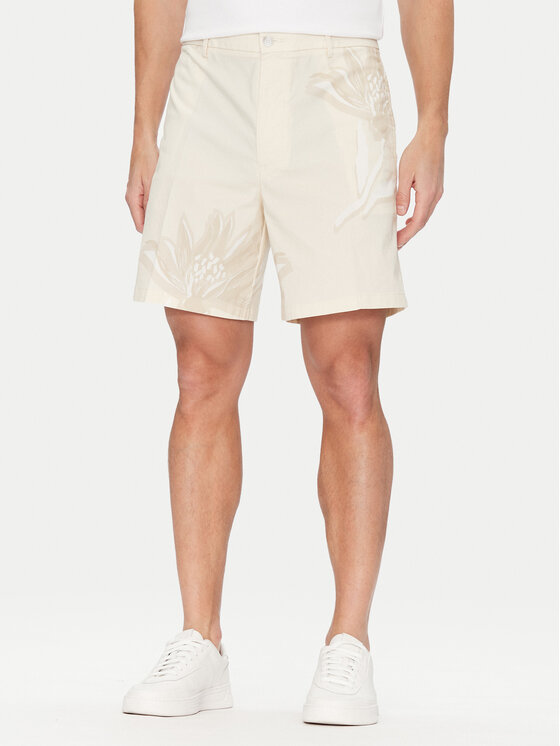 Шорты из ткани обычного кроя C-Karlos 50538839 Boss, экрю
Шорты из ткани обычного кроя C-Karlos 50538839 Boss, экрю