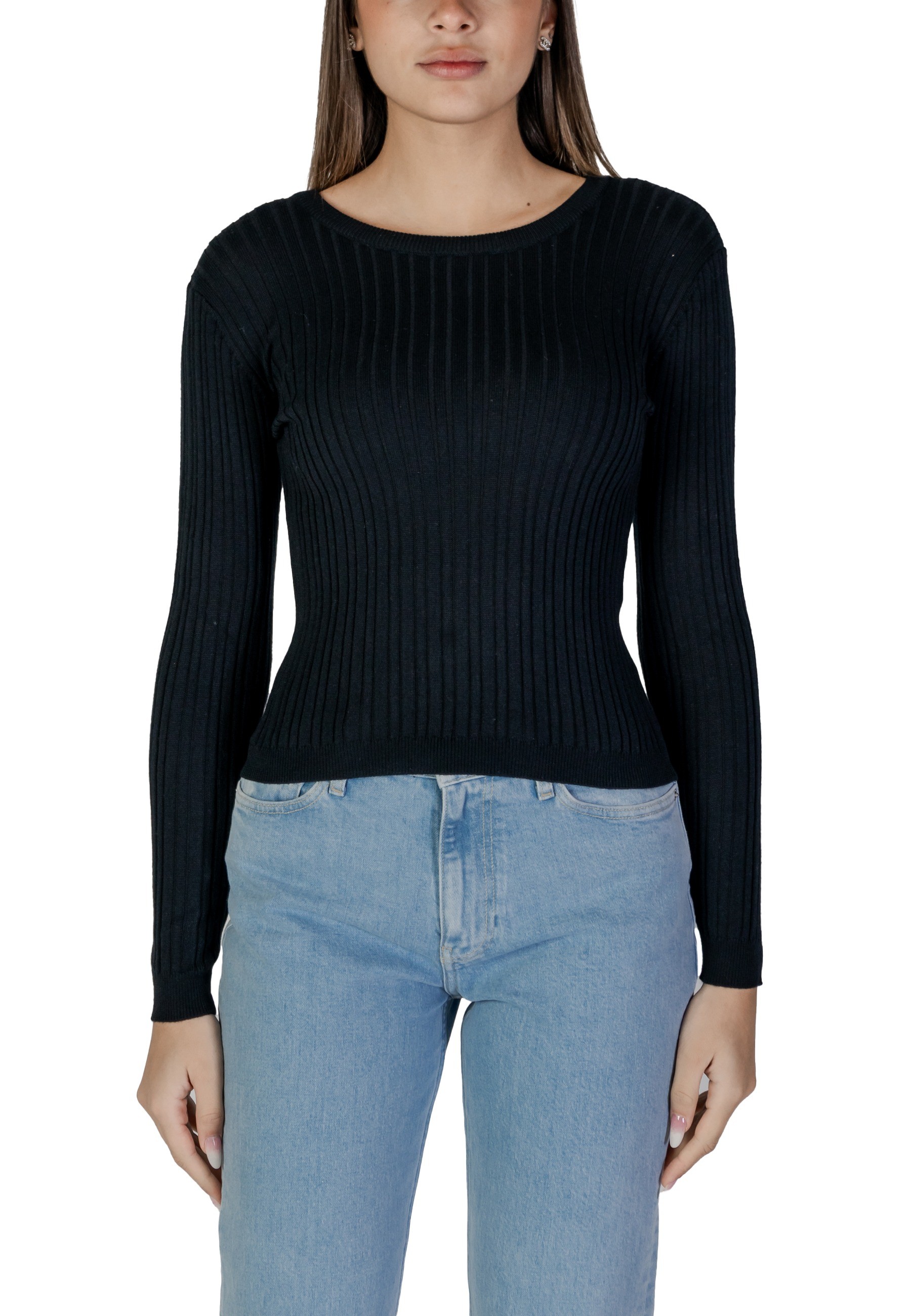 Джемпер VILA облегающий, черный
Джемпер VILA облегающий, черный