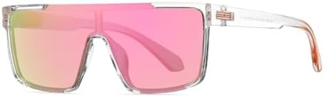 Модные солнцезащитные очки в полуободковой оправе 2027 года с популярным зеркальным покрытием, предназначенные для вождения и защиты от УФ-излучения UV400 MTZJH, Rose Mirror
Модные солнцезащитные очки в полуободковой оправе 2027 года с популярным зеркальным покрытием, предназначенные для вождения и защиты от УФ-излучения UV400 MTZJH, Rose Mirror