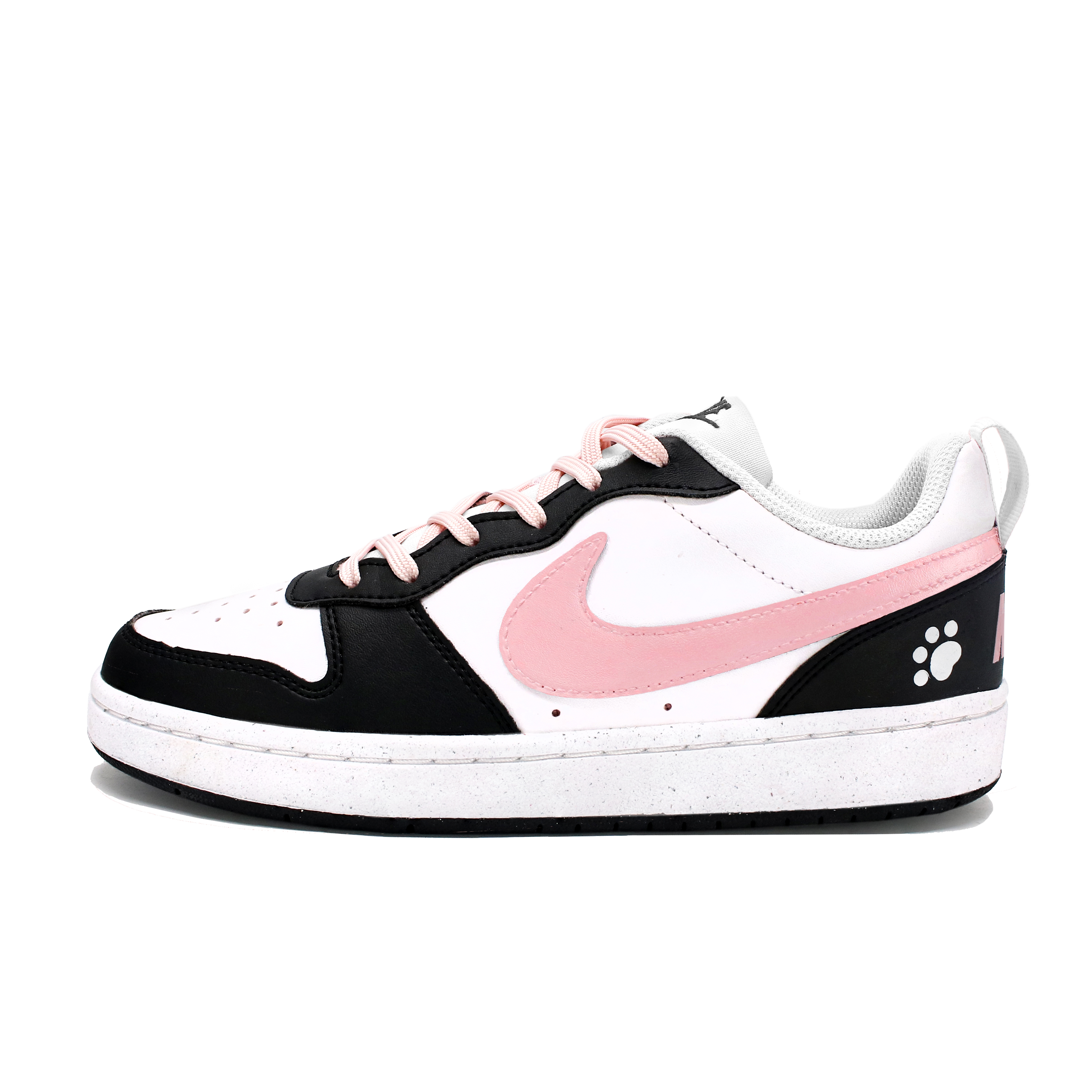 Детские, подростковые, противоскользящие, износостойкие, низкие кроссовки для скейтбординга Court Borough Nike, белый/розовый/черный
Детские, подростковые, противоскользящие, износостойкие, низкие кроссовки для скейтбординга Court Borough Nike, белый/розовый/черный