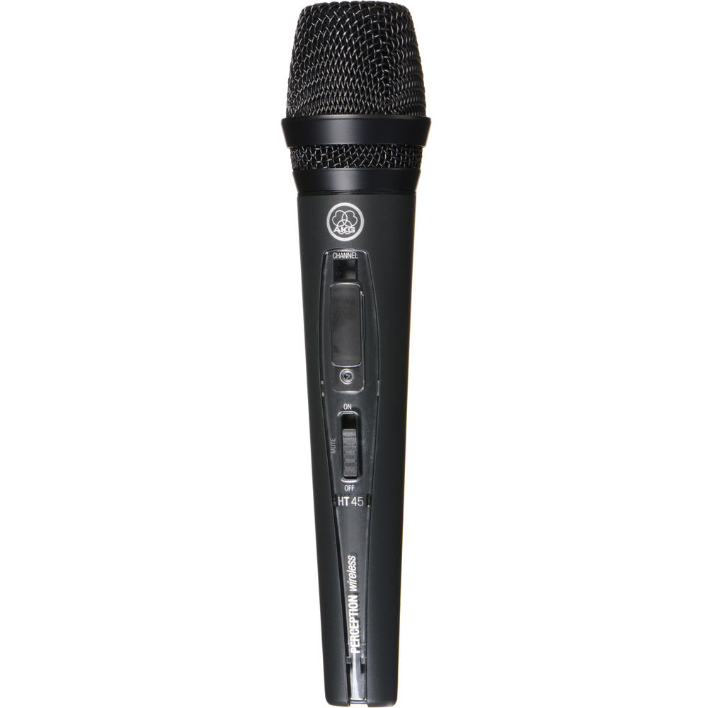 Беспроводной передатчик AKG Perception HT 45 Handheld Wireless Microphone 3246H00010
Беспроводной передатчик AKG Perception HT 45 Handheld Wireless Microphone 3246H00010