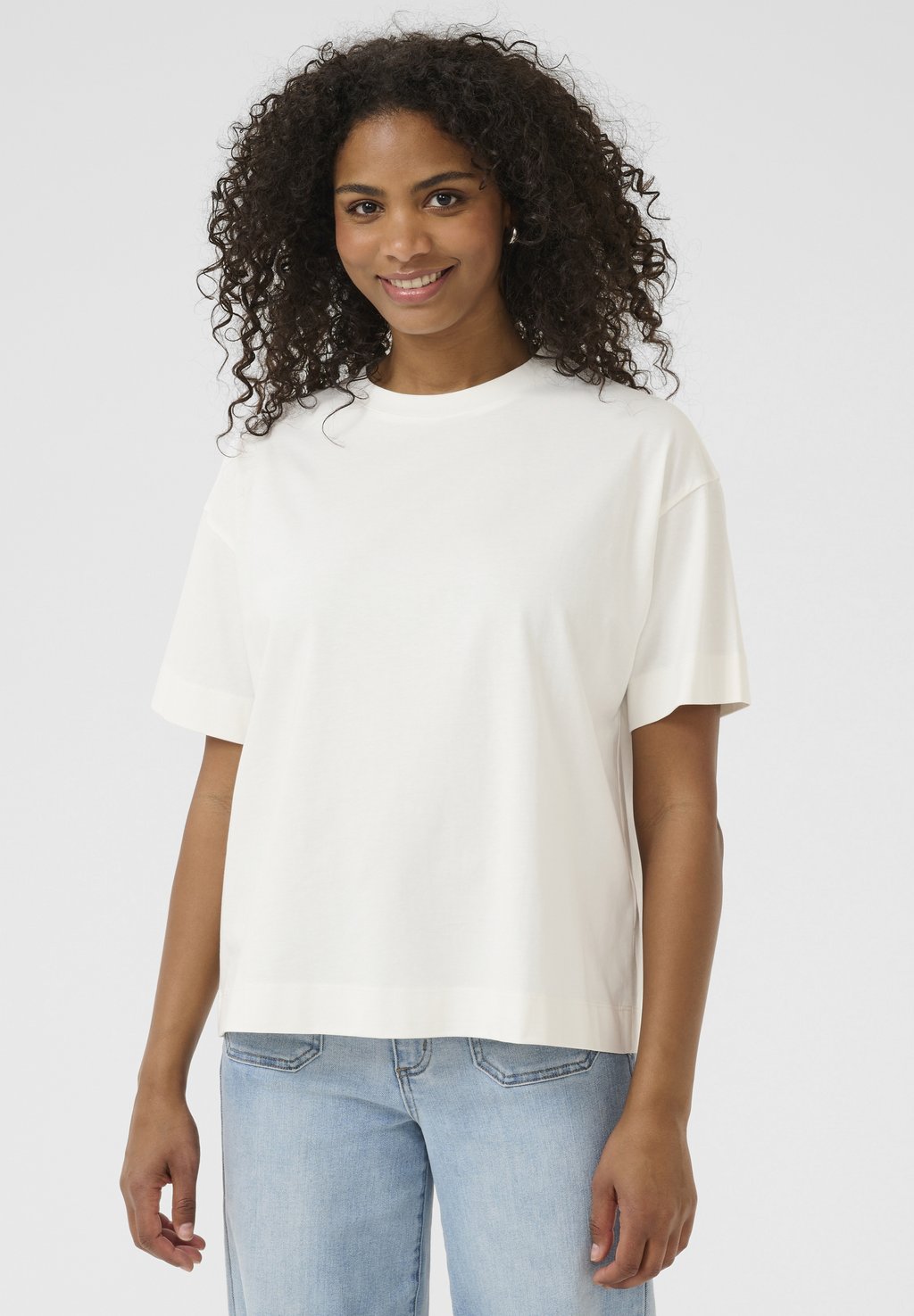 Базовая футболка KATOMINA Kaffe, белый
Базовая футболка KATOMINA Kaffe, белый