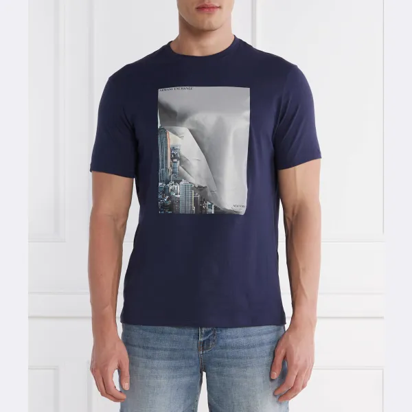 Футболка стандартного кроя Armani Exchange, синий
Футболка стандартного кроя Armani Exchange, синий