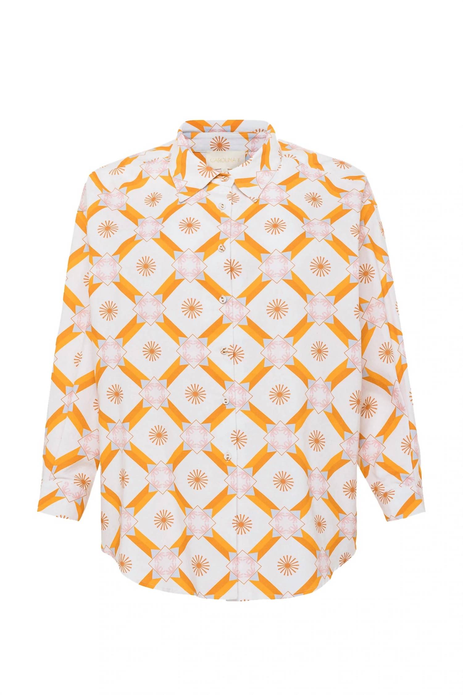 Рубашка бойфренда в Sol Elements CAROLINA K
Рубашка бойфренда в Sol Elements CAROLINA K