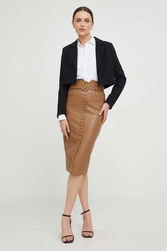 Юбка Answear Lab, коричневый
Юбка Answear Lab, коричневый