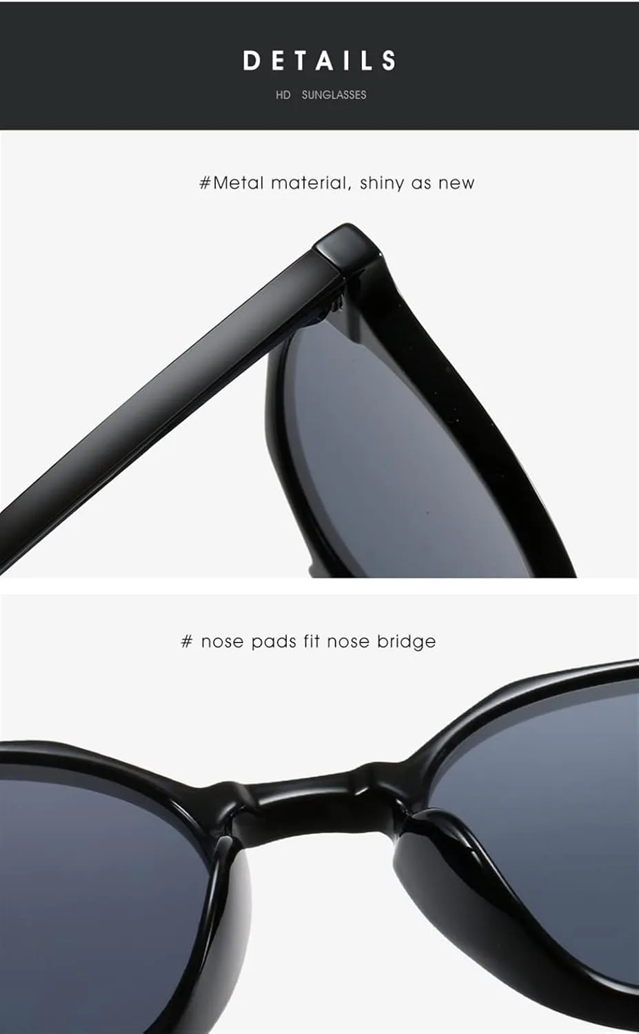 Мужские и женские солнцезащитные очки для отдыха на природе, пляжа, модные солнцезащитные очки с защитой от УФ-излучения UV400 (Цвет: B, Размер: 1) EkeNoz, B
Мужские и женские солнцезащитные очки для отдыха на природе, пляжа, модные солнцезащитные очки с защитой от УФ-излучения UV400 (Цвет: B, Размер: 1) EkeNoz, B