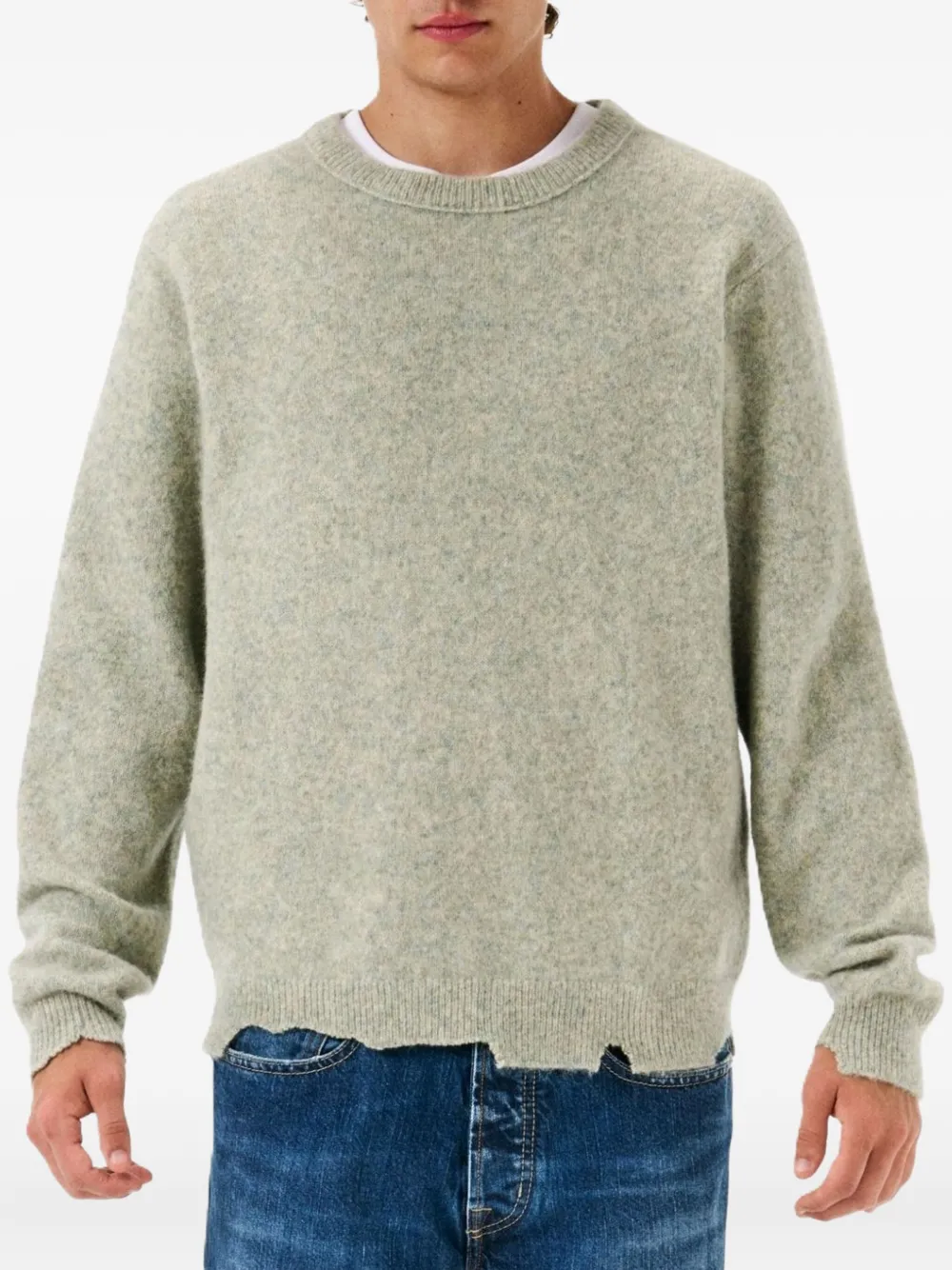 Свитер с эффектом потертости Cycle, зеленый
Свитер с эффектом потертости Cycle, зеленый