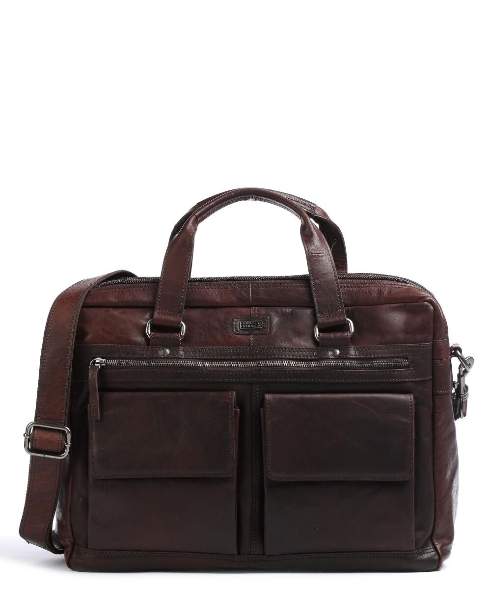 Портфель Bronco 16 дюймов из кожи буйвола Spikes & Sparrow, коричневый
Портфель Bronco 16 дюймов из кожи буйвола Spikes & Sparrow, коричневый