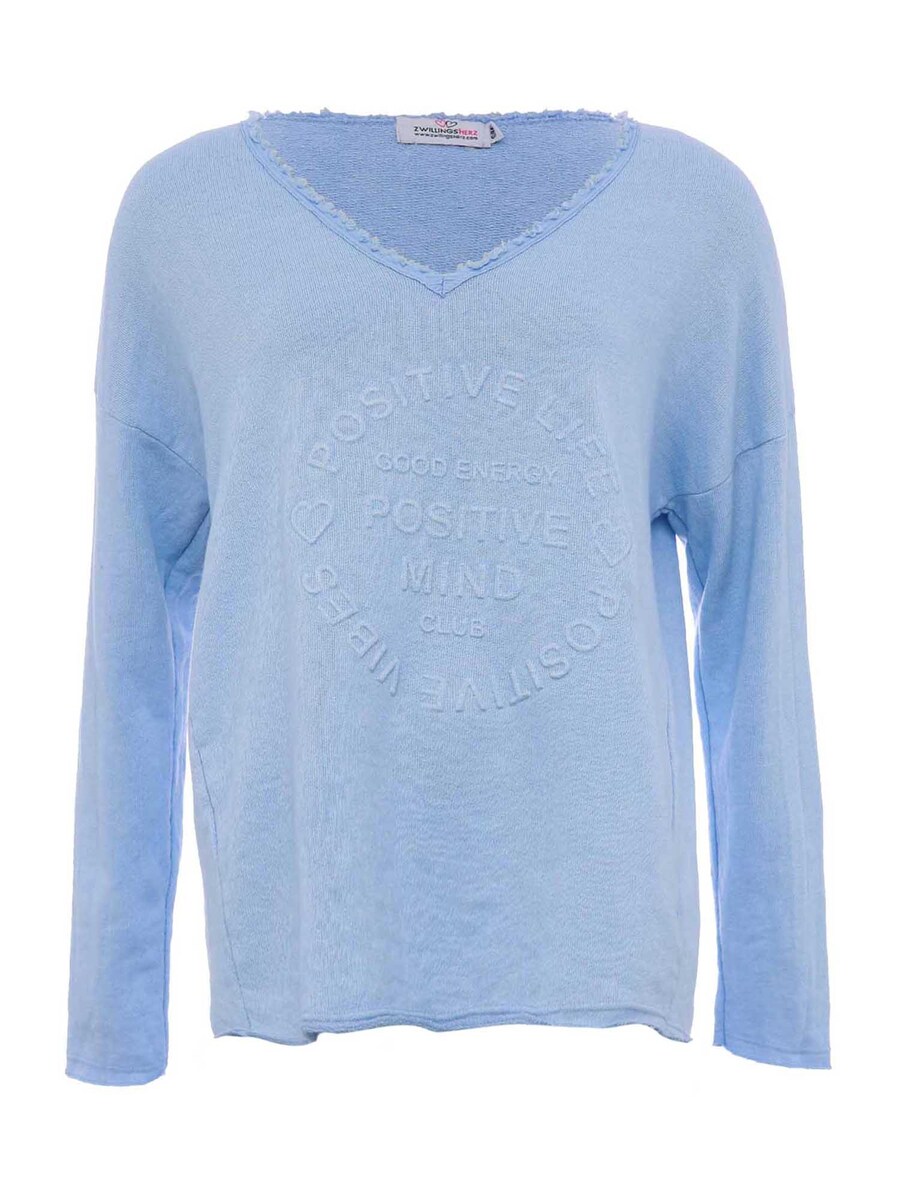 Толстовка Zwillingsherz Positive Mind, светло-синий
Толстовка Zwillingsherz Positive Mind, светло-синий