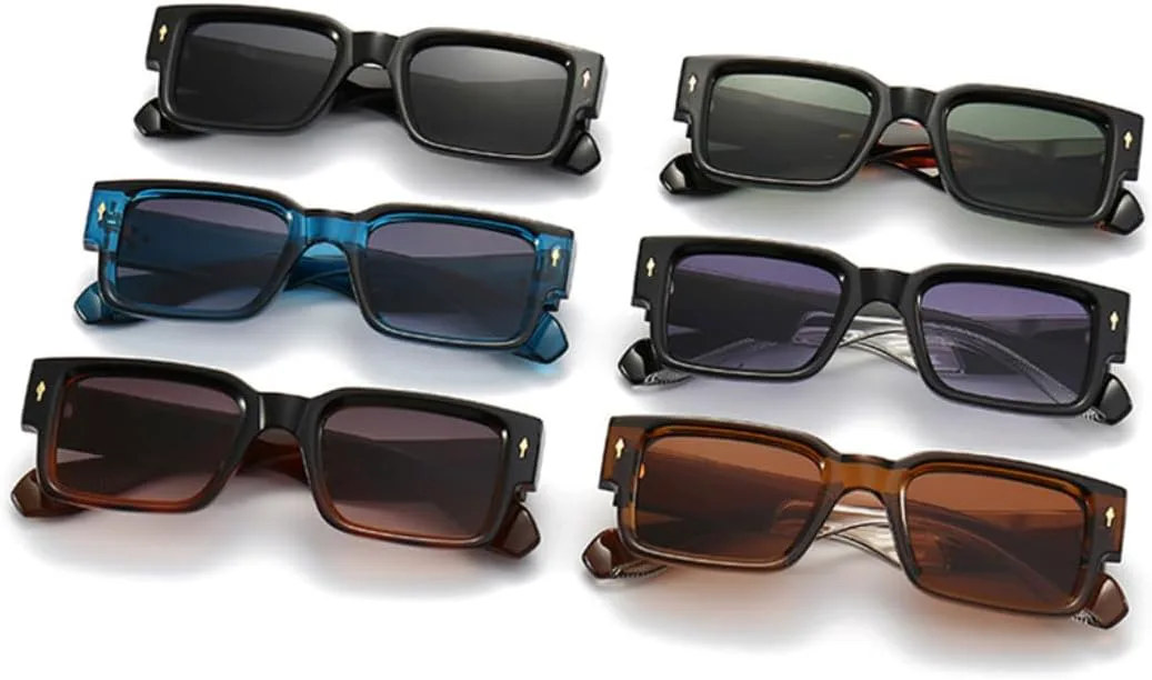 Солнцезащитные очки для мужчин и женщин - защита UV400 - Rivets Punk Gradient Dark Green для занятий спортом на открытом воздухе и вождения DSVIGF, Blue Gray Gradient
Солнцезащитные очки для мужчин и женщин - защита UV400 - Rivets Punk Gradient Dark Green для занятий спортом на открытом воздухе и вождения DSVIGF, Blue Gray Gradient