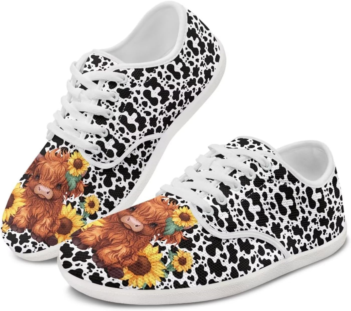 Кроссовки chaqlin с рисунком коровы для женщин и мужчин, широким круглым носком, теннисные кроссовки, противоскользящие, без перепада, на шнуровке, низкие, Sunflower Cattle Cow Skin
Кроссовки chaqlin с рисунком коровы для женщин и мужчин, широким круглым носком, теннисные кроссовки, противоскользящие, без перепада, на шнуровке, низкие, Sunflower Cattle Cow Skin