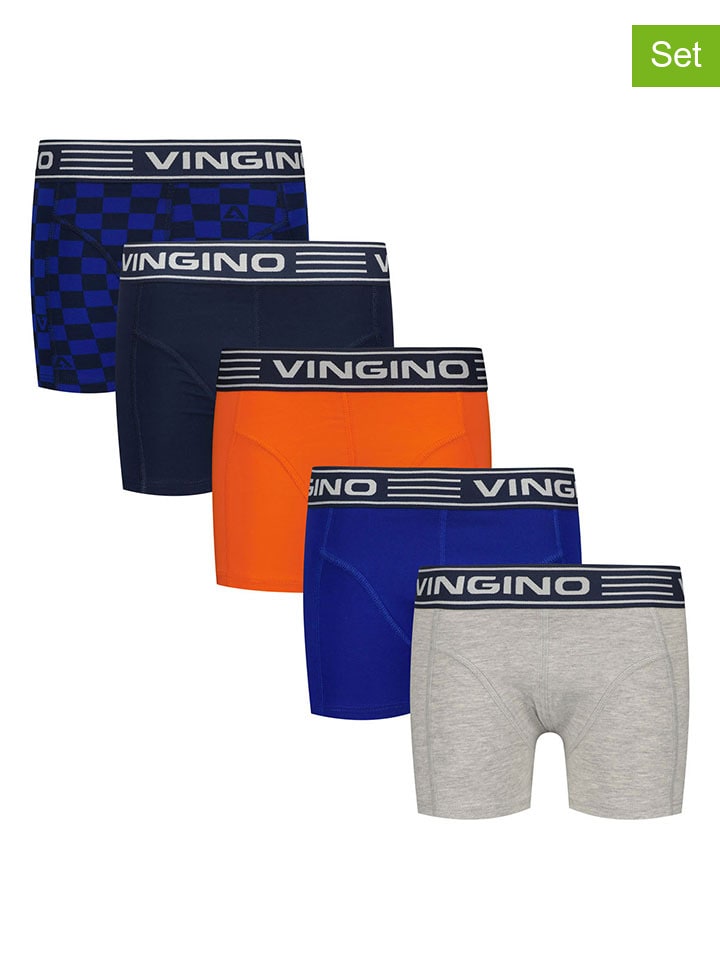 Vingino Комплект из 5 штук: Разноцветные боксерские трусы
Vingino Комплект из 5 штук: Разноцветные боксерские трусы