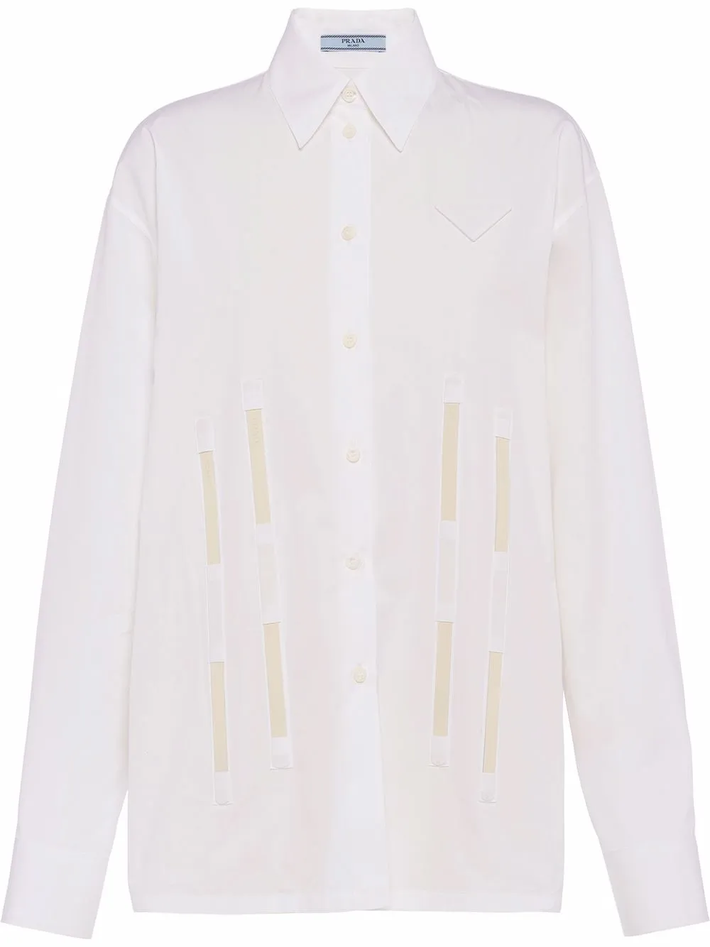 Рубашка с длинными рукавами Prada, белый
Рубашка с длинными рукавами Prada, белый
