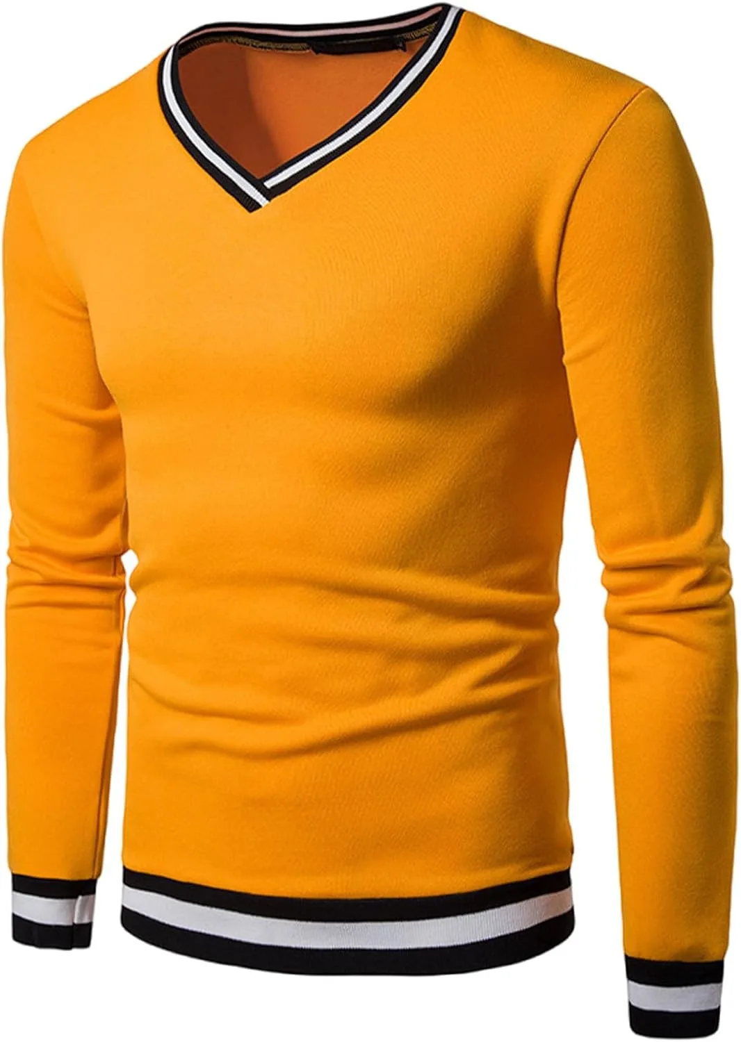 Мужская футболка с цветными блоками, длинный рукав, V-образный вырез, хлопок Sdeycui
Мужская футболка с цветными блоками, длинный рукав, V-образный вырез, хлопок Sdeycui