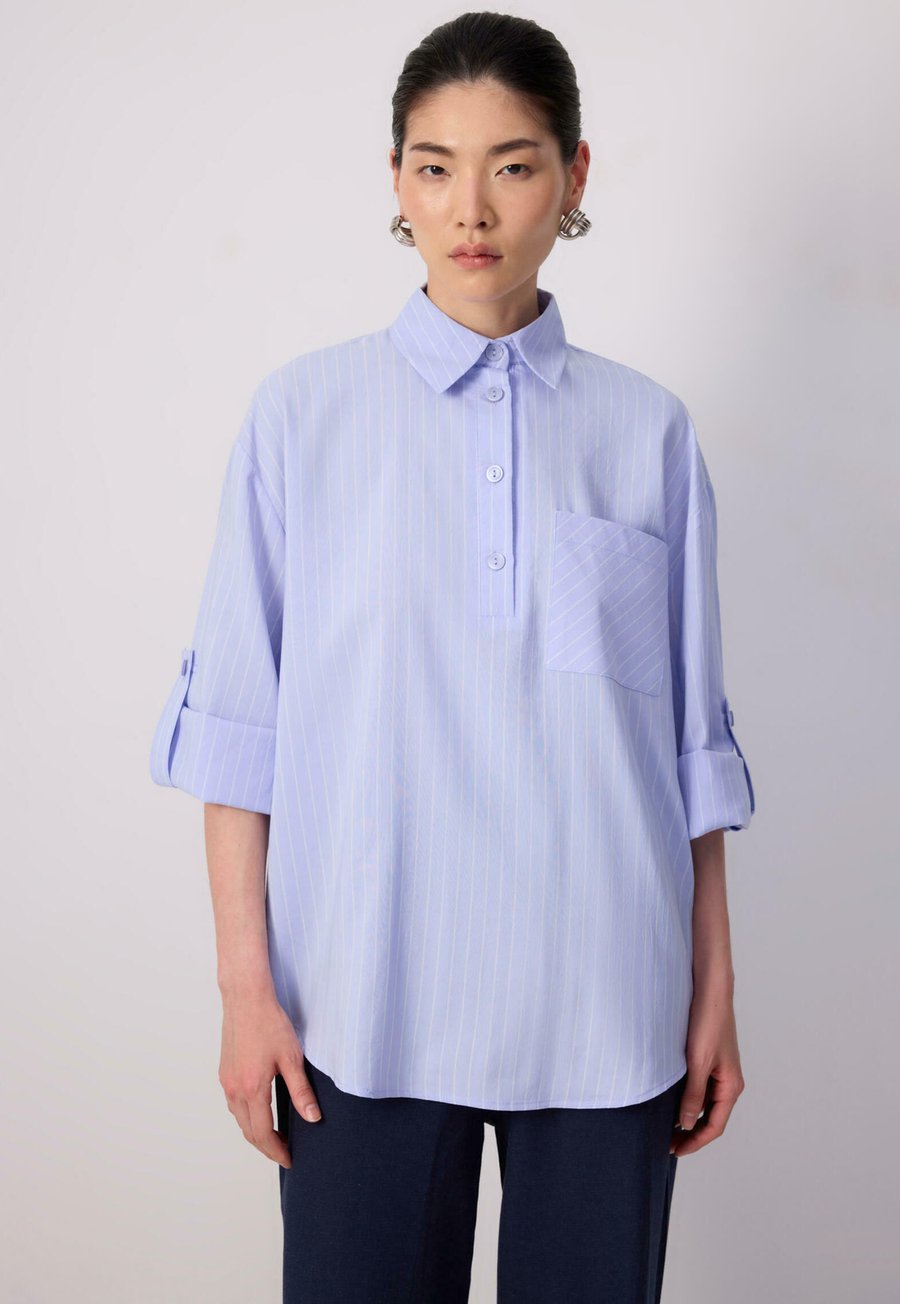 Блуза Touché Privé STRIPED POCKET DETAILED, Blue/Blue
Блуза Touché Privé STRIPED POCKET DETAILED, Blue/Blue