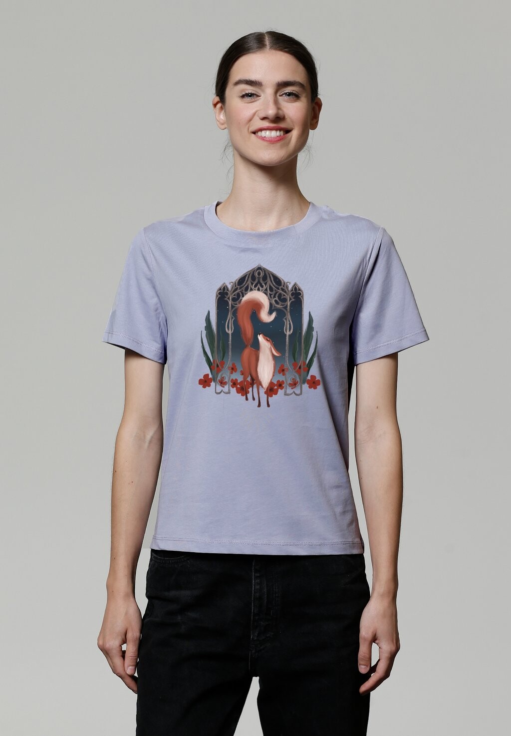 Футболка с принтом DER WUNDERSCHÖNE FUCHS watapparel, фиолетовый
Футболка с принтом DER WUNDERSCHÖNE FUCHS watapparel, фиолетовый