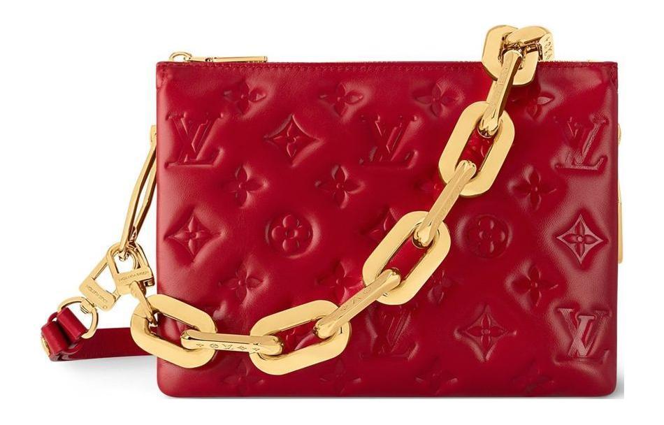 Кожаная сумка-подушка на цепочке через плечо кроссбоди малого размера для женщин в морском красном цвете LOUIS VUITTON
Кожаная сумка-подушка на цепочке через плечо кроссбоди малого размера для женщин в морском красном цвете LOUIS VUITTON