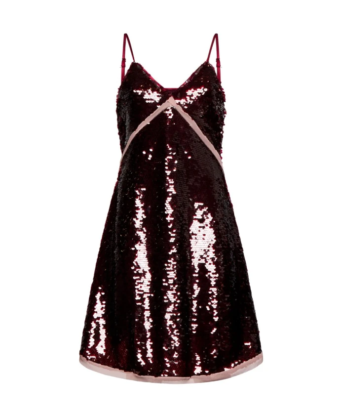 Мини-Платье с пайетками Silvian Heach, красный
Мини-Платье с пайетками Silvian Heach, красный