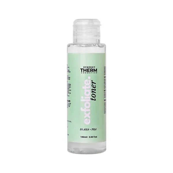 Отшелушивающий тоник с AHA Exfoliate Toner Synergy Therm, 100 ml 
Отшелушивающий тоник с AHA Exfoliate Toner Synergy Therm, 100 ml