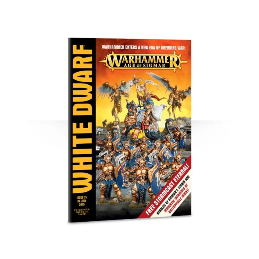 № 75 с Stormcast Eternal Liberator, White Dwarf Weekly - 2015 (#49-#100)
№ 75 с Stormcast Eternal Liberator, White Dwarf Weekly - 2015 (#49-#100)