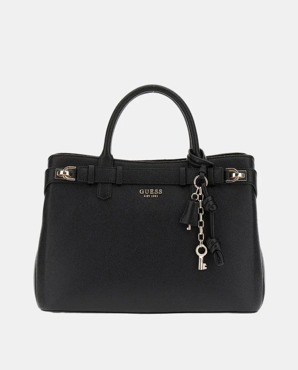 Сумка на руку с застежкой-молнией и магнитной застежкой Guess, черный
Сумка на руку с застежкой-молнией и магнитной застежкой Guess, черный
