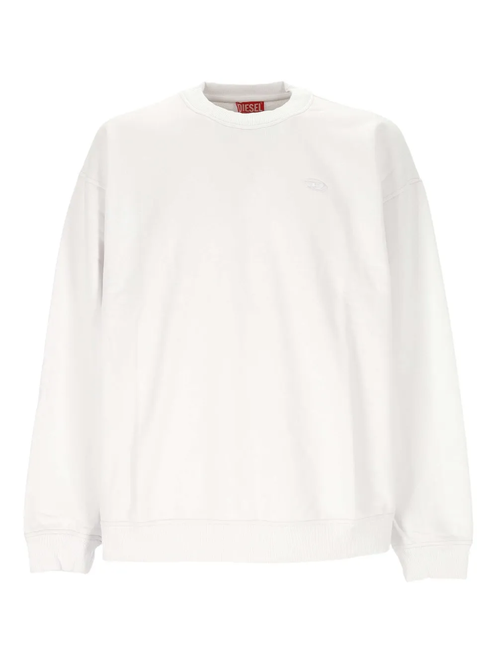 Толстовка с круглым вырезом и принтом на спине DIESEL, белый
Толстовка с круглым вырезом и принтом на спине DIESEL, белый