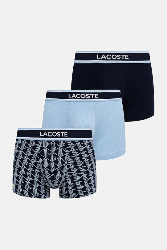 3 пары боксеров Lacoste, синий
3 пары боксеров Lacoste, синий