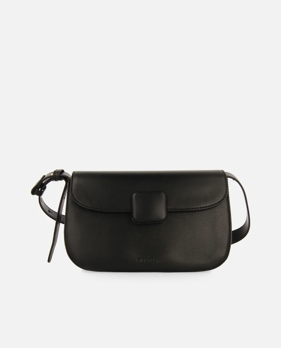 Женская сумка-бандо с регулируемой ручкой и клапаном на застёжке Gioseppo, черный
Женская сумка-бандо с регулируемой ручкой и клапаном на застёжке Gioseppo, черный