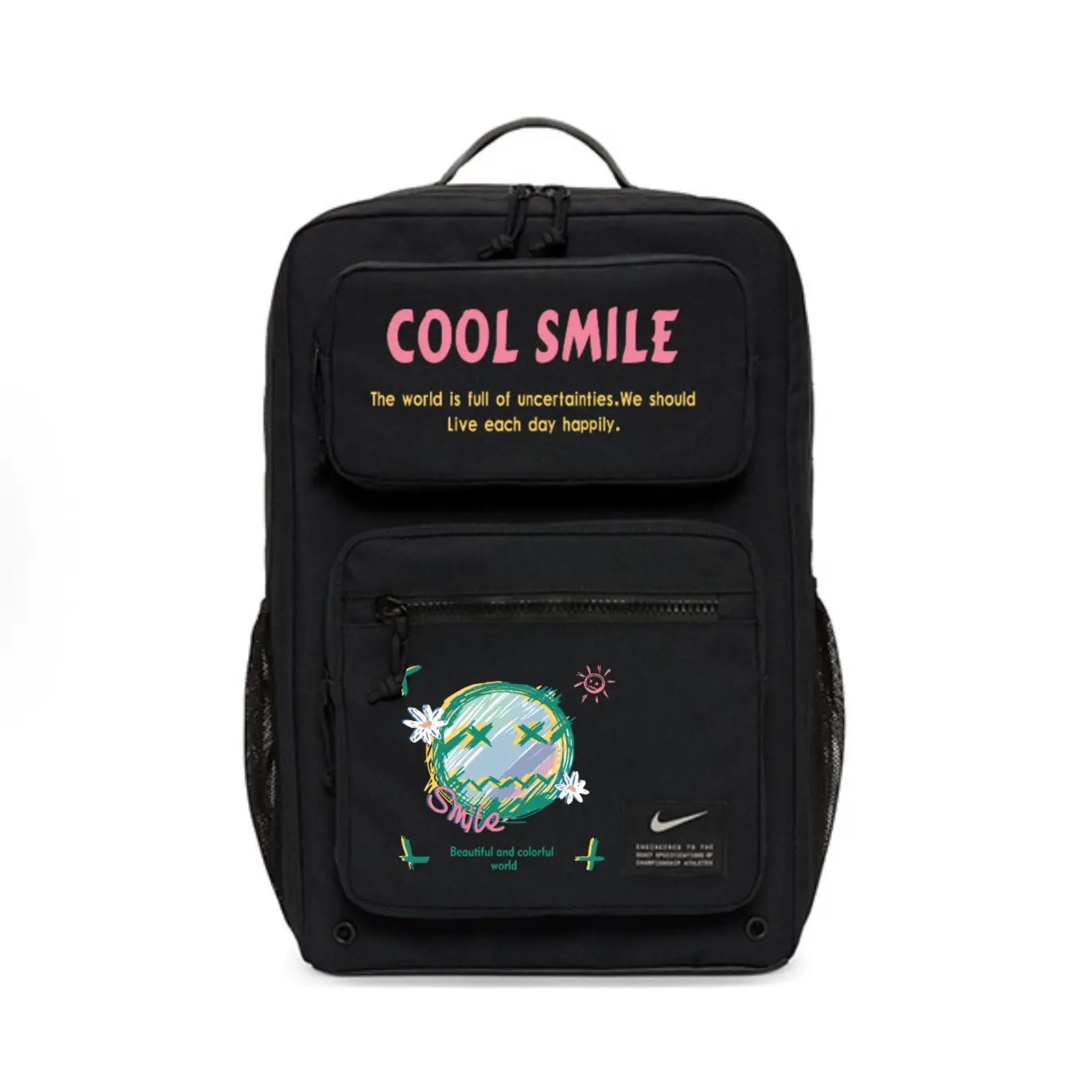 Nike Тканевый рюкзак унисекс Crown/Graffiti Bear, COOL SMILE
Nike Тканевый рюкзак унисекс Crown/Graffiti Bear, COOL SMILE