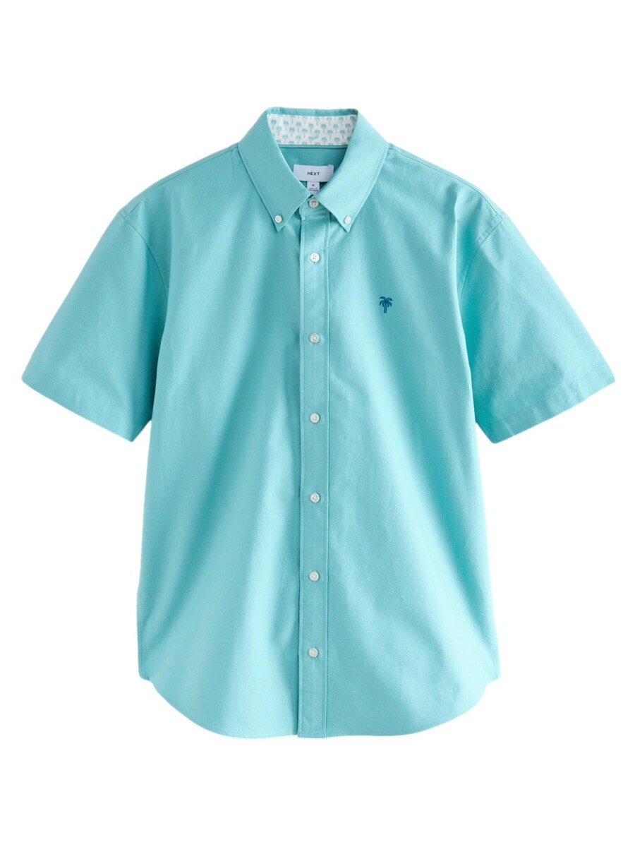 Рубашка на пуговицах классического кроя Next, аква
Рубашка на пуговицах классического кроя Next, аква