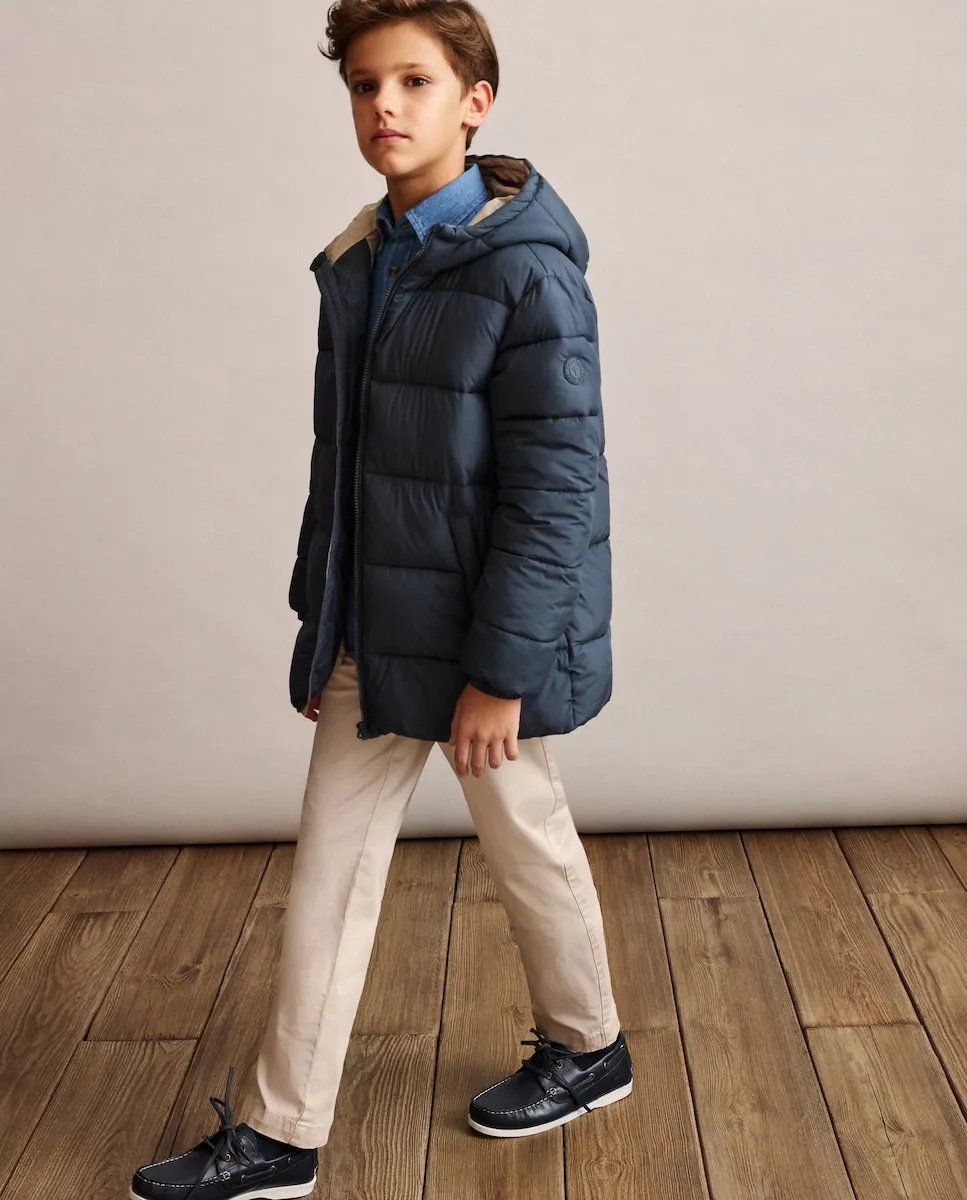 Детское пуховое изделие с капюшоном и прямыми карманами Coconut El Corte Inglés, светло-серый
Детское пуховое изделие с капюшоном и прямыми карманами Coconut El Corte Inglés, светло-серый