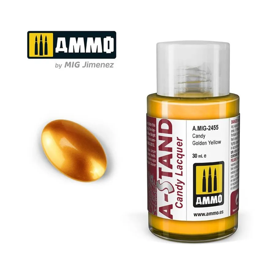 Конфеты золотисто-желтые, A-Stand - Lacquer
Конфеты золотисто-желтые, A-Stand - Lacquer