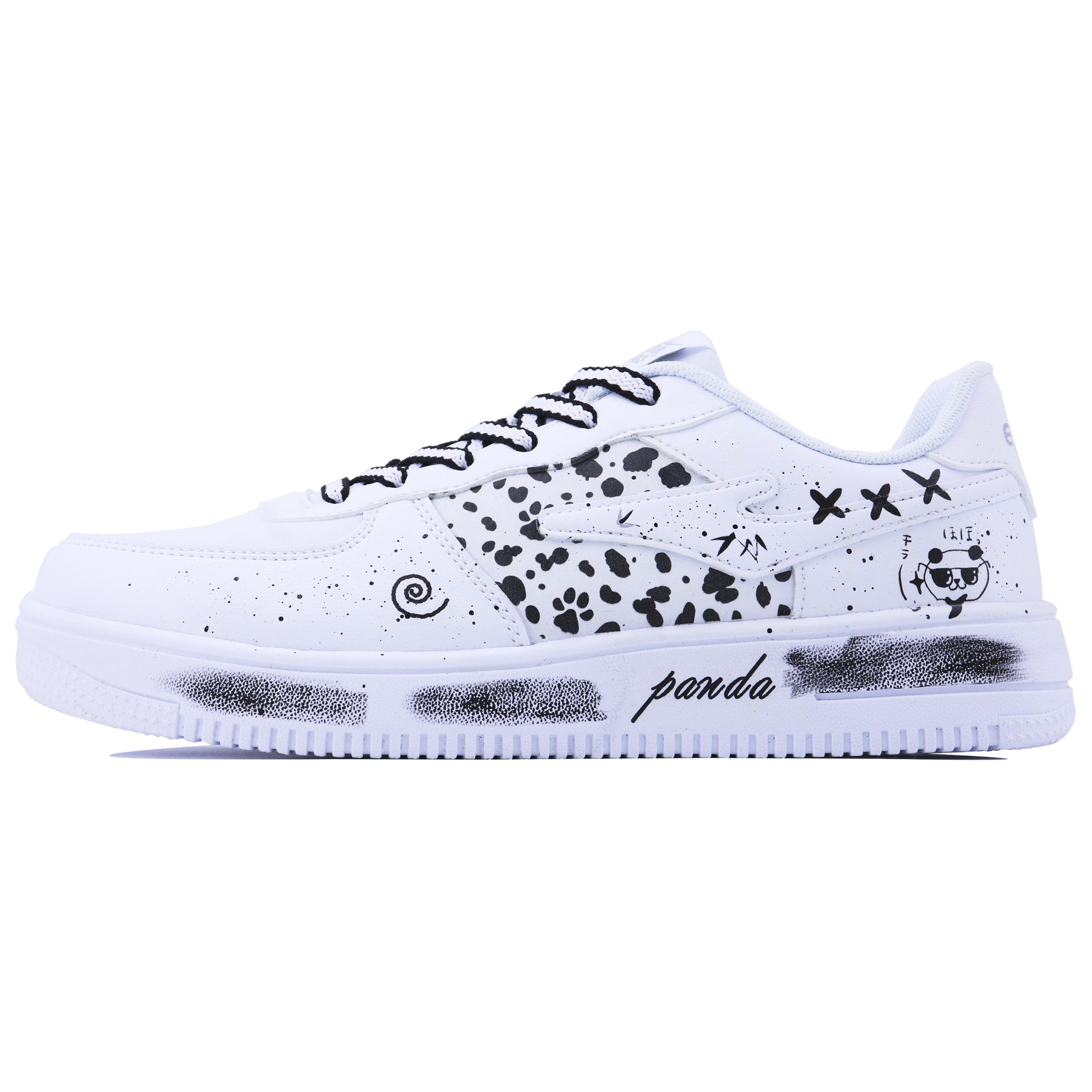 Erke Прочные дышащие низкие кроссовки для скейтбординга, мужские, белые, черные 
Erke Прочные дышащие низкие кроссовки для скейтбординга, мужские, белые, черные