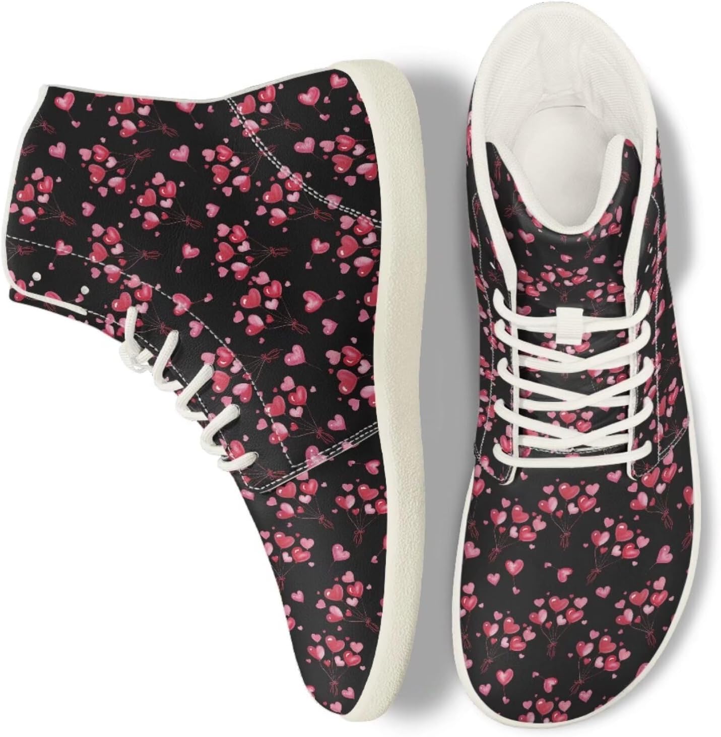 Кроссовки Belidome High Top для женщин и мужчин, повседневные с плоской подошвой, на шнуровке, противоскользящие, Valentines Heart
Кроссовки Belidome High Top для женщин и мужчин, повседневные с плоской подошвой, на шнуровке, противоскользящие, Valentines Heart