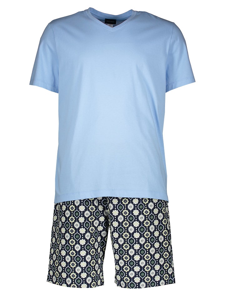 Hanro Пижама светло-голубого/темно-голубого цвета
Hanro Пижама светло-голубого/темно-голубого цвета